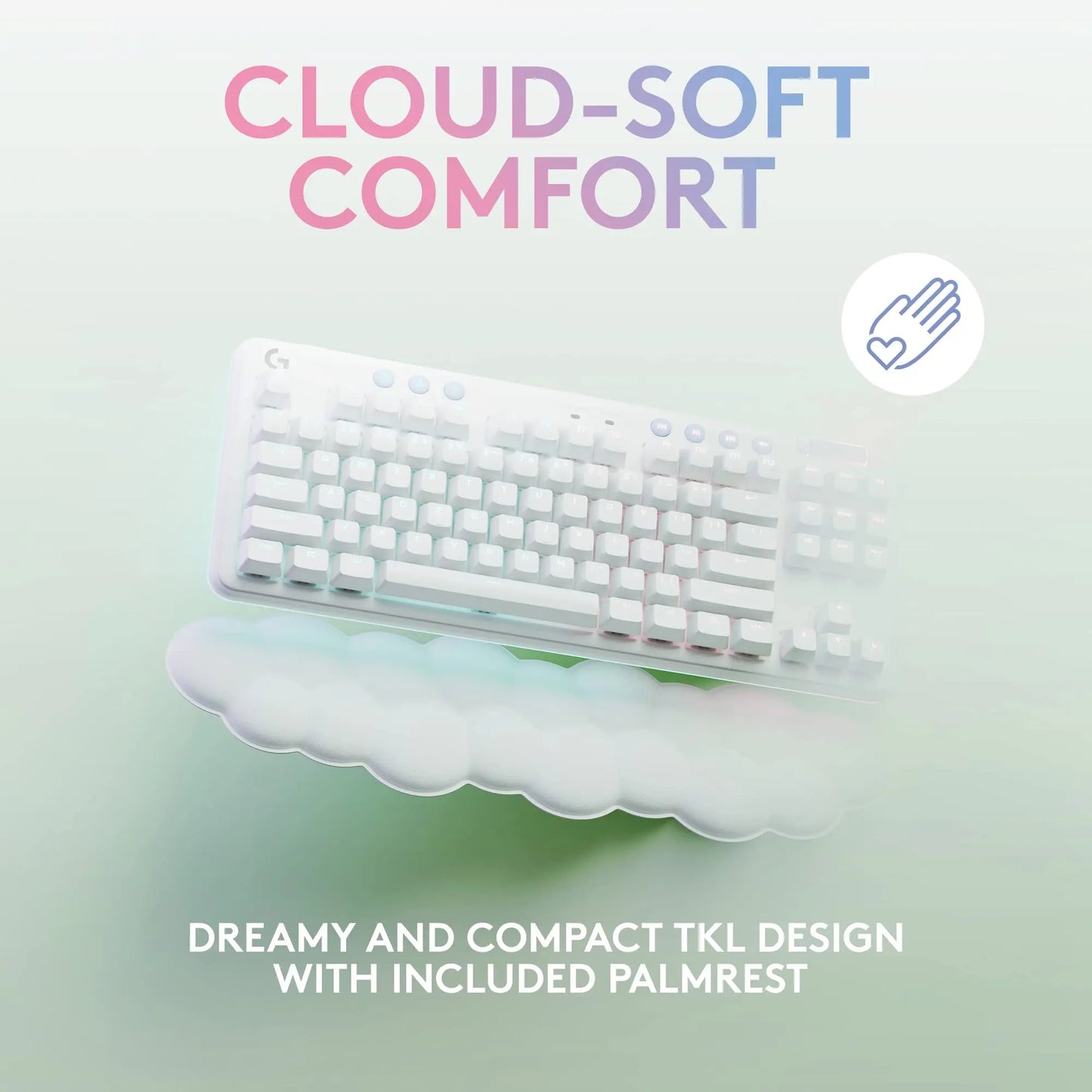Logitech G715 Wireless Mechanical Gaming Keyboard - Refurbished, Featuring LIGHTSYNC RGB, LIGHTSPEED Technology, and Clicky Switches