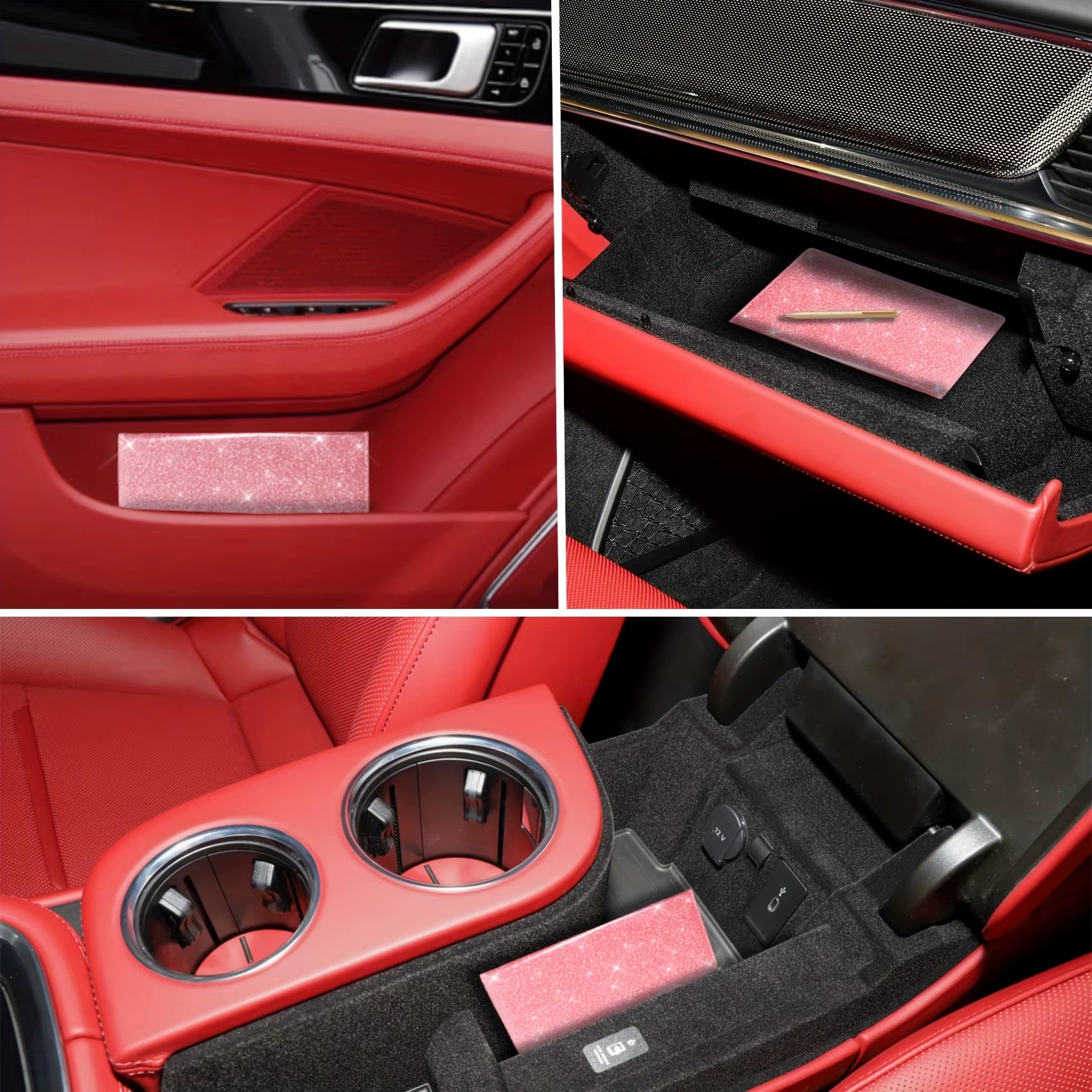 Men'S Card Holder, Car Registration Vehicle License Insurance Card Holder Wallet