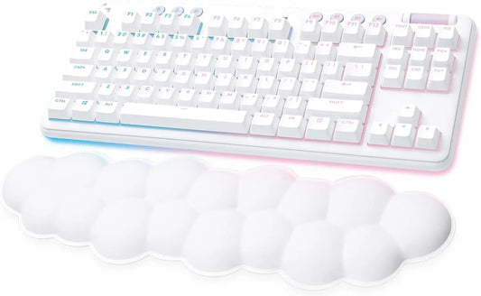 Logitech G715 Wireless Mechanical Gaming Keyboard - Refurbished, Featuring LIGHTSYNC RGB, LIGHTSPEED Technology, and Clicky Switches